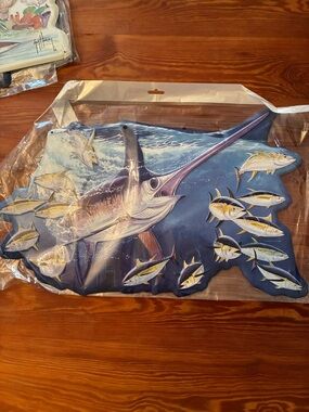 Guy Harvey Blue Marlin Wall Art